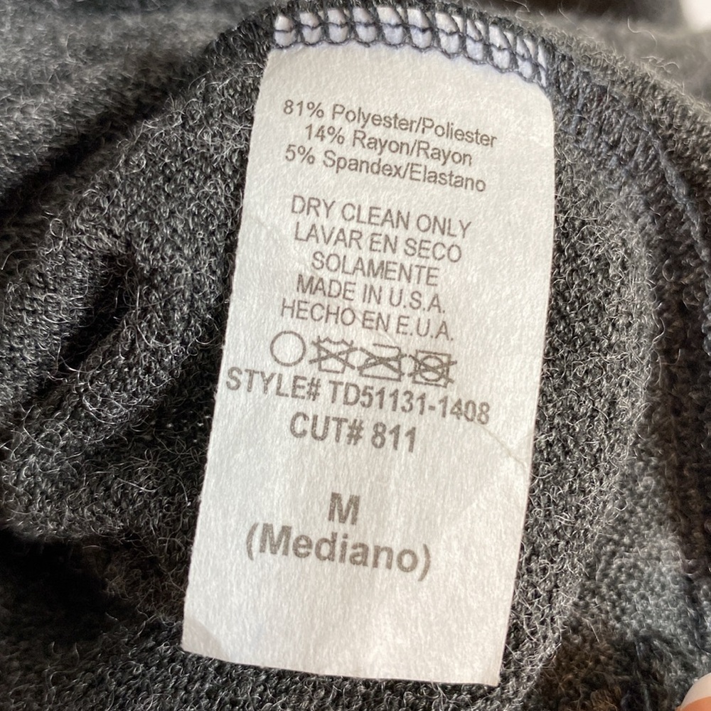 ee:some Sweater charcoal grey Size Medium - Picture 6 of 11
